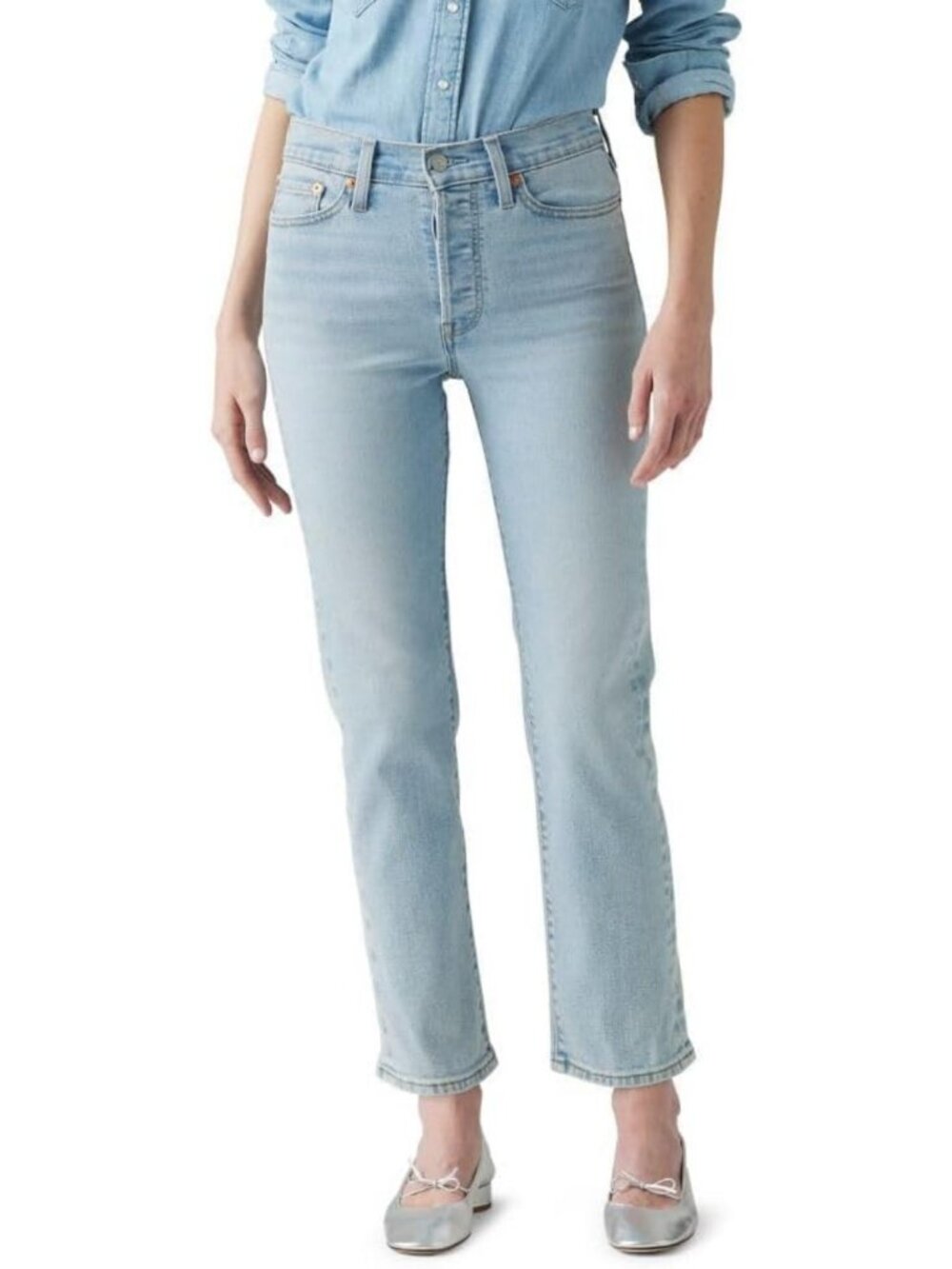 High-Rise Women's Wedgie Straight Jeans | Vintage-Inspired Denim | Size [insert
